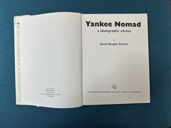 Yankee Nomad A Photographic Odyssey by David Douglas Duncan 1967 HC DJ 2nd Ed.