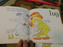 Vtg Lot MIG THE PIG & ZUG THE BUG Flip the page Rhyme & LEARN TO Read Books FUN