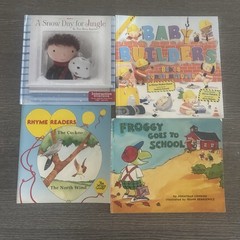 Children’s Kids Books Lot Of 13 Assorted Kindergarten Early Reading