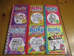 Lot Of Dork Diaries (6) 7-12,Paperback,Rachel Renee Russell