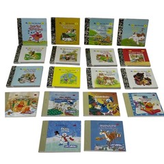 VTG Little Golden Book Miniature Lot Mixed Colors Classic Fairy Tales Kids Story
