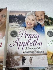 Penny Appleton Job lot collection of 5 LARGE PRINT adult fiction books