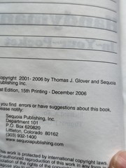 Handyman In-Your-Pocket Book, R.A.Young & T.J. Glover, 2006 Edition