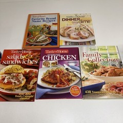 Taste of Home Cookbooks For Busy Moms Lot Of 5 – Tons of Recipes – Hardcover