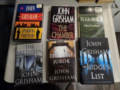 John Grisham. Lot Of 6 Hardcover Legal Crime Thriller