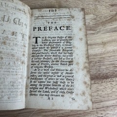 Duty of Prayer 1711 Sermons by Several Ministers Antique Religious Book