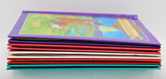1992 Christmas Pop-up Books Lot of 5 Hard Cover Treasury Collection Vintage