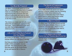40 Gospel Tracts in Various Languages