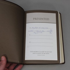 New American Standard Note-Taker’s Bible Leathersoft Vegan Leather Red Letter