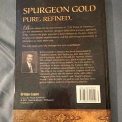 Spurgeon Gold: Pure. Refined. Ray Comfort Hardcover 2005 Bridge-Logos