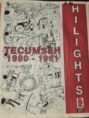 TECUMSEH HIGHLIGHTS MAGAZINE BOOKLET 1980-1982 AS SHOWN A BIT ROUGH