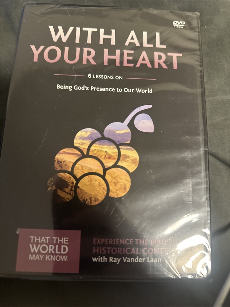 Faith Lessons Volume 10 With All Your Heart Ray Vander Laan NEW Christian DVD