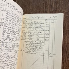 General Washington’s Account with United States 1775 1783 Handwriting DeCrepit