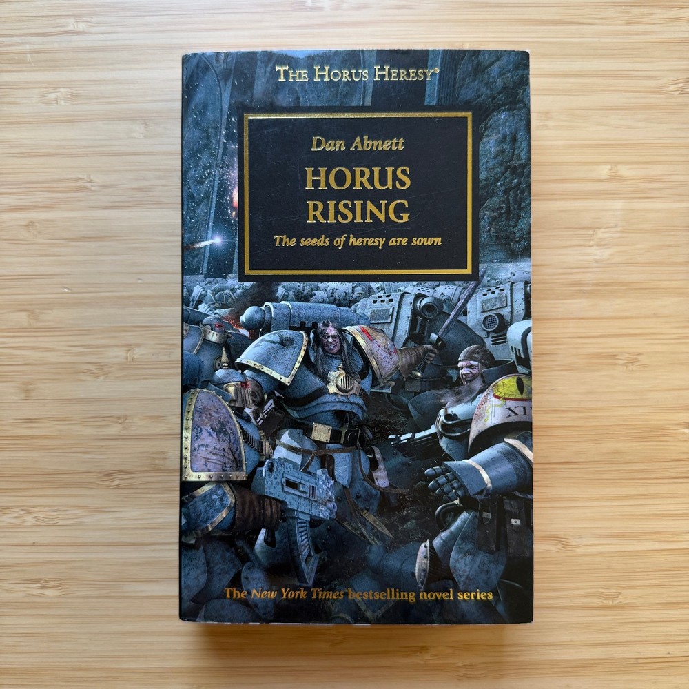 The Horus Heresy Horus Rising by Dan Abnett PB Warhammer 40K