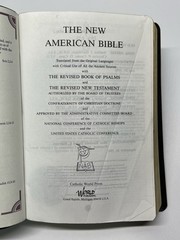The New American Bible /Bible Catholic Word Press ~