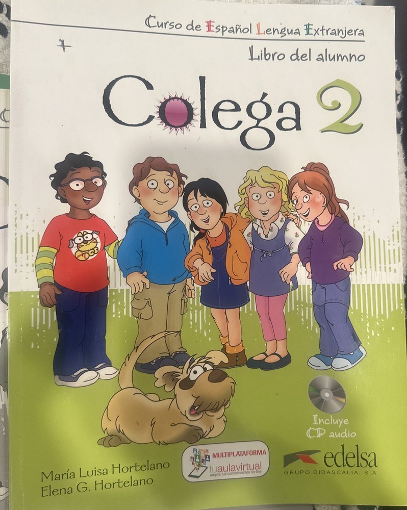 Colega: Libro del alumno + CD 2 Mixed media product Book