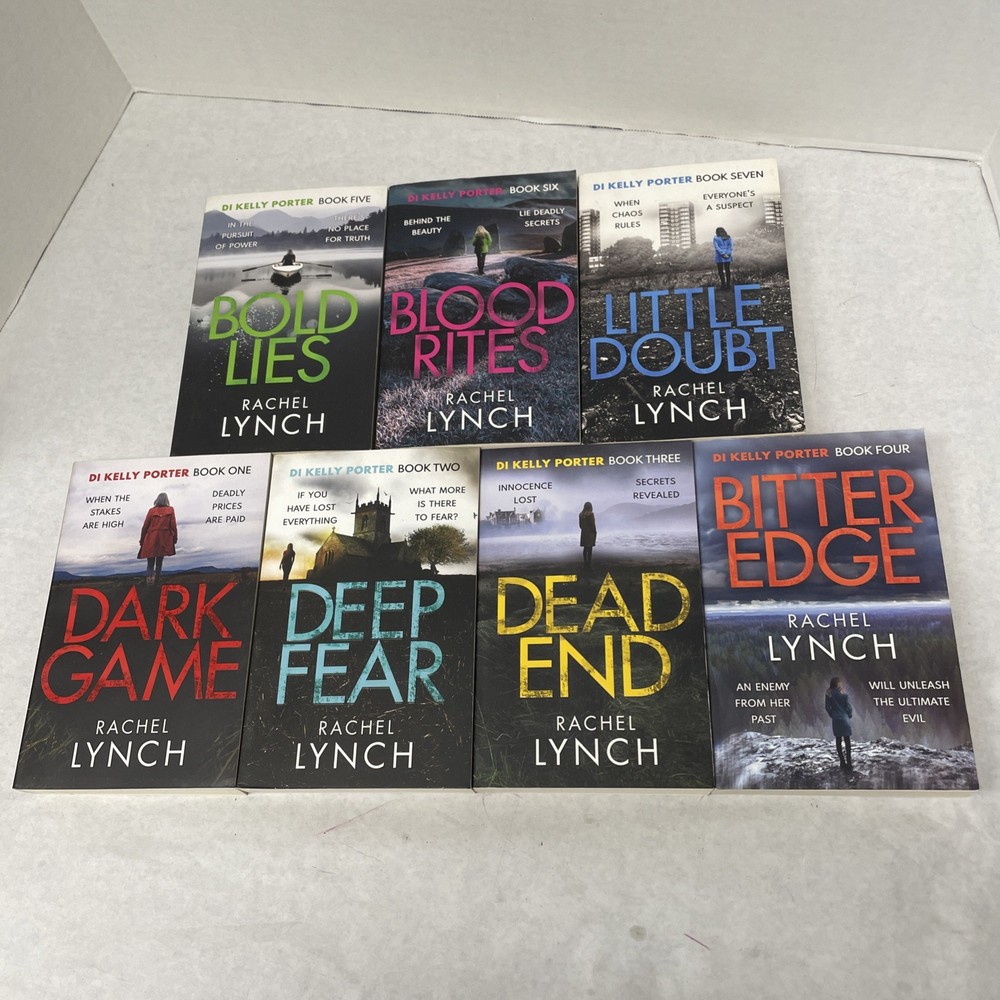 Rachel Lynch First 7 of Kelly Porter Series (See Photos for Titles)