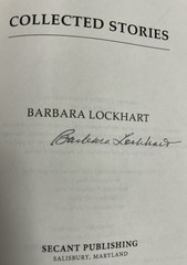 2020 HC BOOK w/DJ „COLLECTED STORIES” SIGNED B. Lockhart Maryland Eastern Shore
