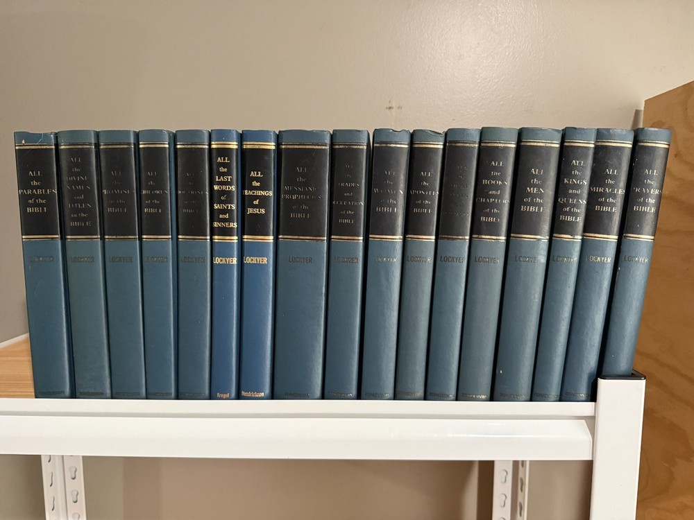 The „All” Series by Herbert Lockyer 17 Volume Set – Partial Set – Zondervan HC