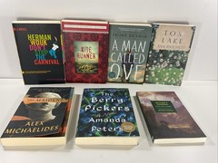 Contemporary Fiction by Ann Patchett Alex Michaelides and others PB lot of 7