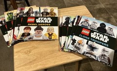 2016 Lego Star Wars Hardcover Book Set Of 10 NEW But Read