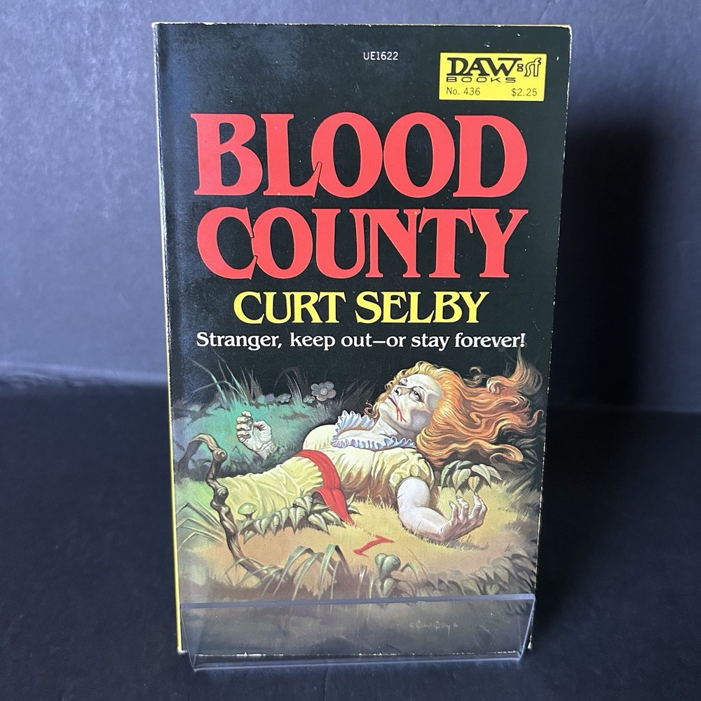 Blood County by Curt Selby (Doris Piserchia) 1981 DAW Books #436 1st Printing PB