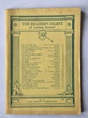 Antique 1928 The Reader’s Digest of Lasting Interest Magazine Booklets U Choose
