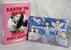 Moon Unit Zappa Signed Hardcover + Art Print, Rare, OOP, Frank Zappa, New