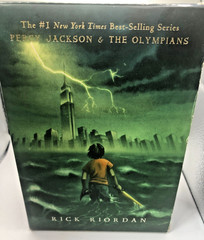 Percy Jackson and the Olympians Paperback Boxed Set Books 1-3 Very Good