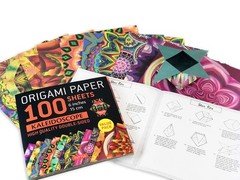 Origami Paper 100 sheets Kaleidoscope 6″ (15 cm): Tuttle Paper:…