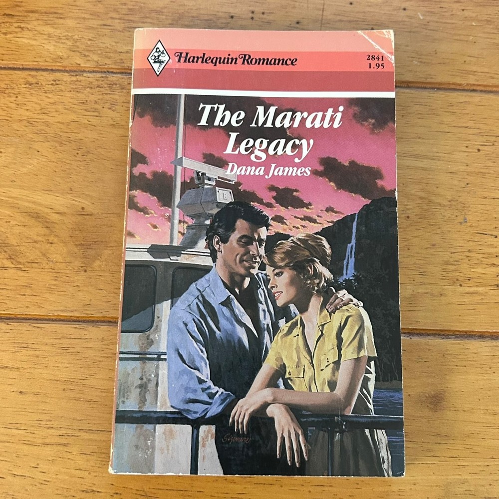 The Marati Legacy Dana James 1987 Harlequin Romance 2841 Vintage Paperback