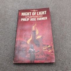 Night of Light (Berkley Books 1966) Philip Jose Farmer, PB, J35 Vtg