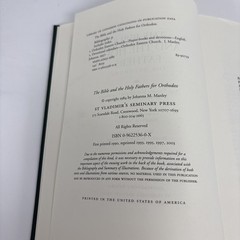 The Bible and the Holy Fathers for Orthodox: Daily Scripture Readings [HC]