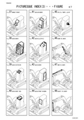 YANMAR ViO75 Excavator Parts Catalog Manual – BOUND – COVERS – XL FOLDOUT PAGES