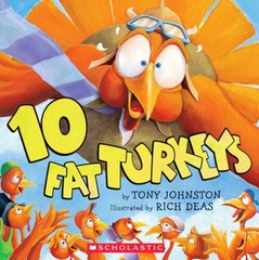 10 Fat Turkeys – Paperback By Tony Johnston – GOOD