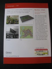 OSPREY CAMPAIGN #159 BERLIN VG/NN