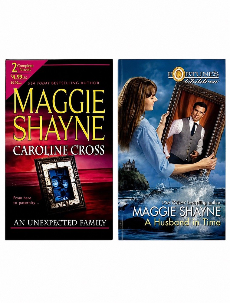 Maggie Shayne Book Bundle ~ A Husband In Time & An Unexpected Family (2-in-1)