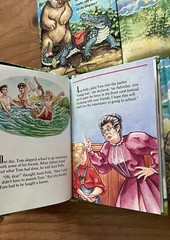 VTG 1998 American Classics Collection Illustrated Mini Books For Kids Ships Fast