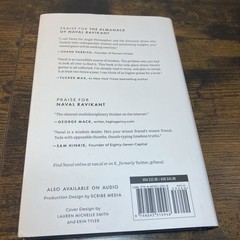 The Almanack of Naval Ravikant by Eric Jorgenson Hardback