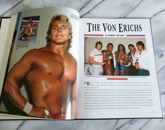 WRESTLING : THE GREATEST STARS 1987 HC Book Hulk Hogan Dusty Rhodes Rick Flair