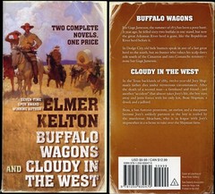 Western Action Adventure Lot of 2 Paperback by Elmer Kelton