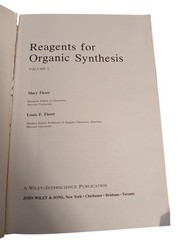 Reagents For Organic Synthesis Vol 5 By Mary Fieser Hardcover 1975