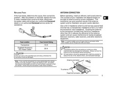 KENWOOD TM-281A TM-281E 144 MHz FM Transceiver Instruction Manual – WIRE BOUND