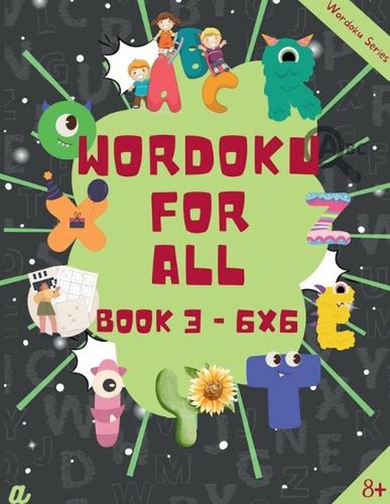 Introduction to Wordoku Level 3 (6X6) – 8-10 years by Lokesh Dhiran Paperback Bo
