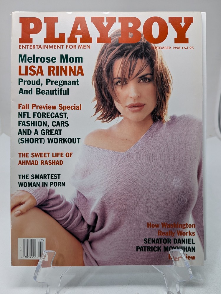 Playboy Magazine September 1998 🔥 CG Lisa Rinna 🔥 PM Vanessa Gleason 🔥