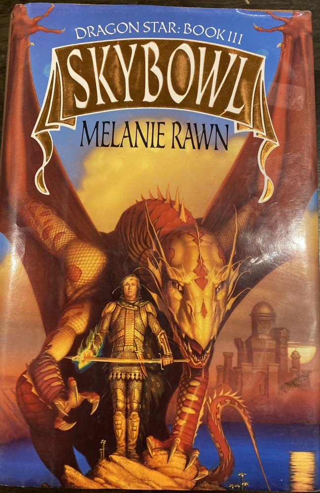 Skybowl by Melanie Rawn (1993, Hardcover) 1st Edition Hardback Dustcover