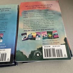 Disney THE NEVER GIRLS Book Lot #1-4, 6-12 By Kiki Thorpe Paperback Pb