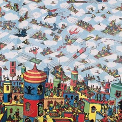 THE GREAT WALDO SEARCH 1989 – First Edition Hardcover Book Martin Hanford