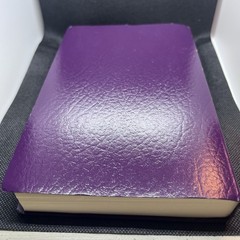 1982 Nelson Holy Bible New King James Version NKJV Black Leather Red Letter