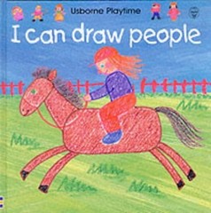 I Can Draw People (Usborne Playtime S.) by Gibson, Ray Hardback Book The Fast